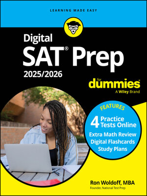 cover image of Digital SAT Prep 2025/2026 For Dummies